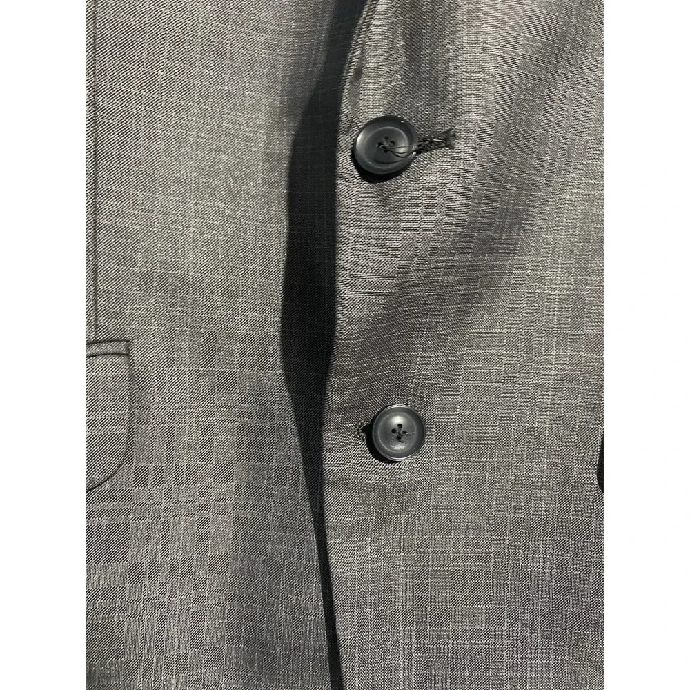 Billy London UK Suit Jacket Gray 38 S Mens Formal Business Travel‎